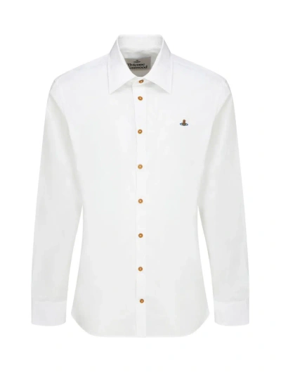 Vivienne Westwood Krall Long Sleeved Shirt White
