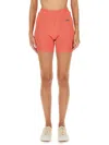Vivienne Westwood Bea Ribbed Hem Shorts In Pink