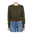 Vivienne Westwood Short Cardigan In Green