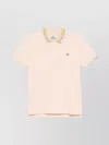 Vivienne Westwood Short Sleeve Polo Shirt With Stripe Detailing
