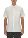 Vivienne Westwood White Embroidered Shirt In White