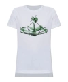 Vivienne Westwood Orb Printed Crewneck T-shirt In White