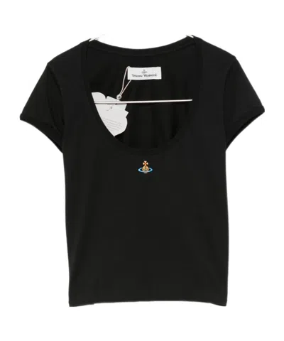 Vivienne Westwood Short-sleeved T-shirt In Black