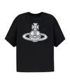 Vivienne Westwood Paris Orb Box T-shirt Clothing In Black