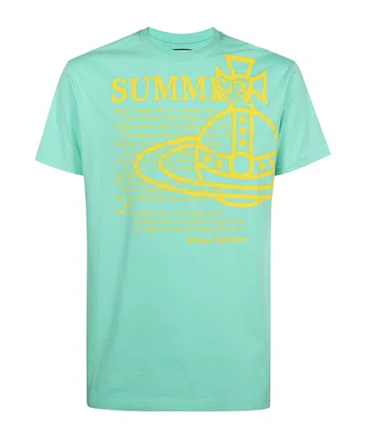 Vivienne Westwood Short-sleeved T-shirt In Green