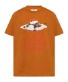 Vivienne Westwood Short-sleeved T-shirt In Orange