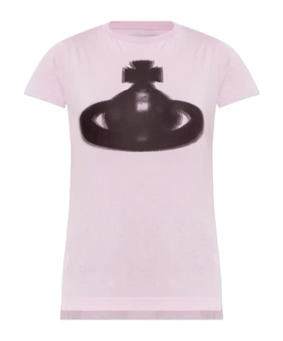 Vivienne Westwood Short-sleeved T-shirt In Purple