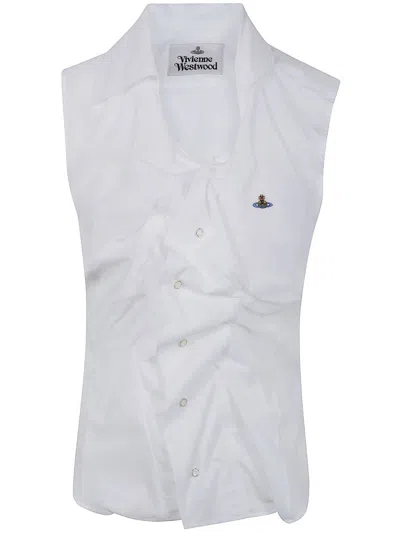 VIVIENNE WESTWOOD VIVIENNE WESTWOOD SHORT SLEEVES DRUNKEN SHIRT CLOTHING