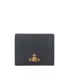 Vivienne Westwood Short Wallet In Black