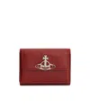 Vivienne Westwood Short Wallet In Red