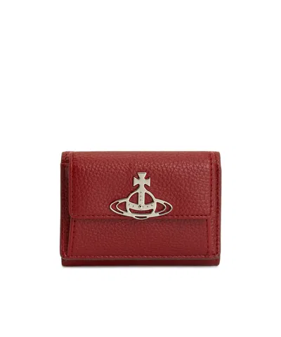Vivienne Westwood Short Wallet In Red