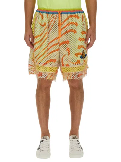 VIVIENNE WESTWOOD VIVIENNE WESTWOOD SHORTS WITH PRINT