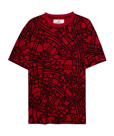 Vivienne Westwood Short-sleeved T-shirt In Animal Print