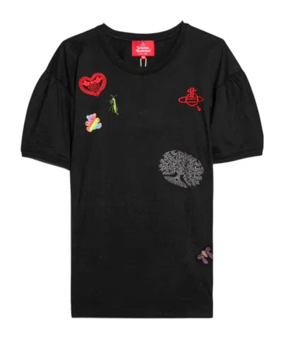 Vivienne Westwood Short-sleeved T-shirt In Black