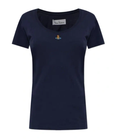 Vivienne Westwood Short-sleeved T-shirt In Blue