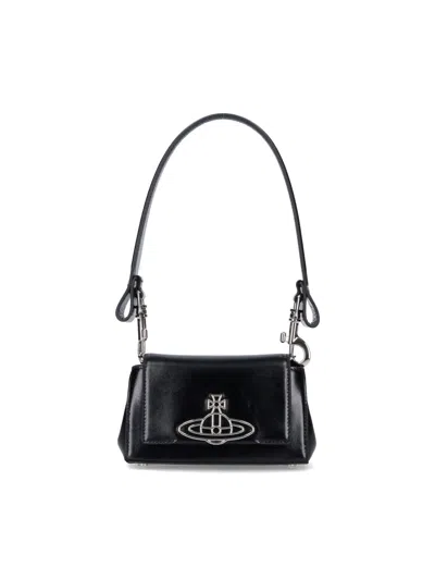 Vivienne Westwood Shoulder Bag In Black