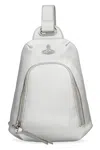 Vivienne Westwood Shoulder Bag In Eco Leather In Silver