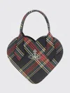 Vivienne Westwood Borsa A Mano Josephine Heart In Similpelle Stampata Donna In Multi