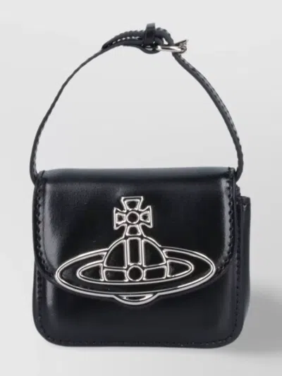 Vivienne Westwood Shoulder Bag With Adjustable Strap And Top Handle