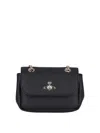 Vivienne Westwood Shoulder Bag With Chain In Black