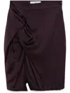 Vivienne Westwood Mini Side Panther Skirt Stripe Jacq. Tailor. Navy-red 42 Women In Red