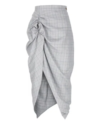 VIVIENNE WESTWOOD VIVIENNE WESTWOOD SIDE PANTHER SKIRT