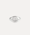 Vivienne Westwood Sigillo Ring Silver Unisex In Silver