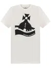 Vivienne Westwood Signature Sunken Orb Logo-print T-shirt In White