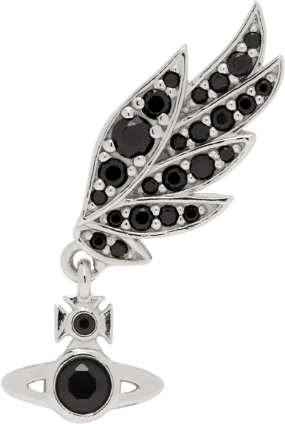 Vivienne Westwood Silver Dawna Single Stud Earring In Ss24-p171