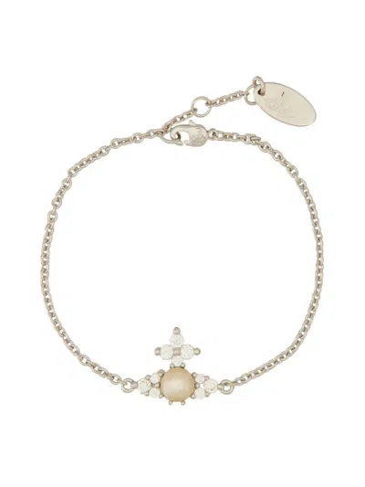Vivienne Westwood Silver Feodora Chain Bracelet