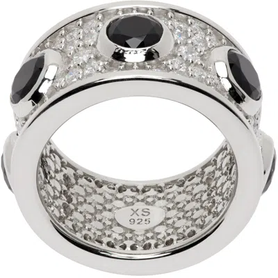Vivienne Westwood Silver Ferruccio Ring In Platinum