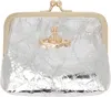 Vivienne Westwood Silver Frame Coin Pouch In Q401 Silver