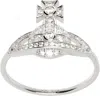 Vivienne Westwood Silver Little Orb Ring In Aw24-p102