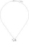 Vivienne Westwood Silver Luzie Pendant Necklace In Ss25-p601