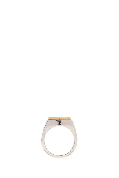 Vivienne Westwood Silver Metal Camino Ring In Metallic