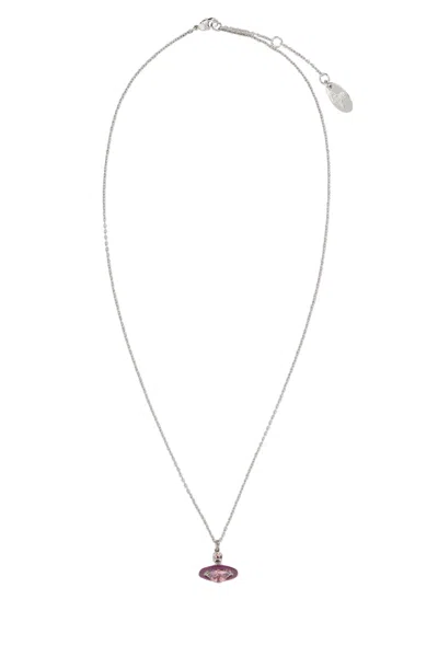 Vivienne Westwood Silver Metal Petite Necklace