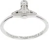 Vivienne Westwood Silver Oslo Ring In Ss22-p019
