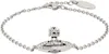 Vivienne Westwood Silver Pina Bas Relief Bracelet In Ss22-p116
