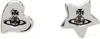 Vivienne Westwood Silver Priscilla Earrings In P157 Platinum