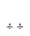 Vivienne Westwood Silver Roxanne Earrings In Silver