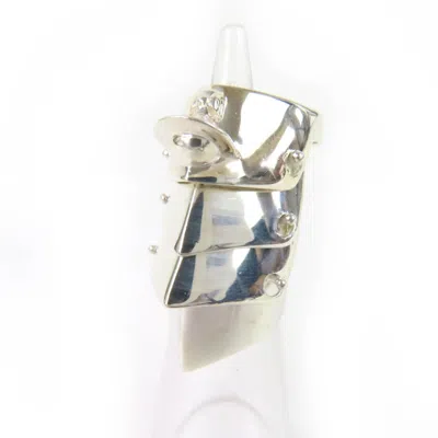Pre-owned Vivienne Westwood Silver Silver 925 Band Ring ()