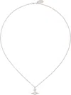 VIVIENNE WESTWOOD SILVER SIMONETTA PENDANT NECKLACE