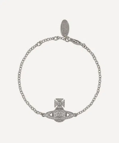 Vivienne Westwood Silver-tone Carmela Bas Relief Bracelet