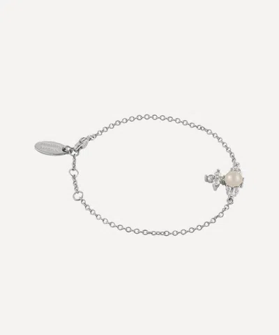 Vivienne Westwood Silver-tone Feodora Bracelet