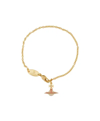 Vivienne Westwood Simonetta Bracelet In Yellow