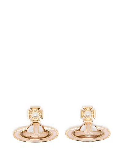 Vivienne Westwood Simonetta Earrings In Gold