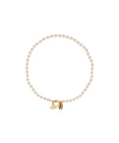 Vivienne Westwood Simonetta Necklace In Yellow