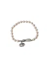 Vivienne Westwood Simonetta Pearl Bracelet In Neutral