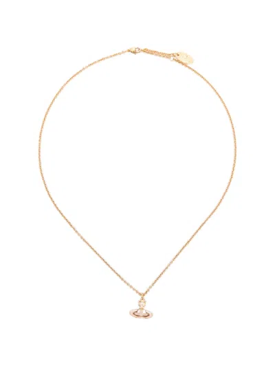 Vivienne Westwood Simonetta Pendant Necklace In Gold