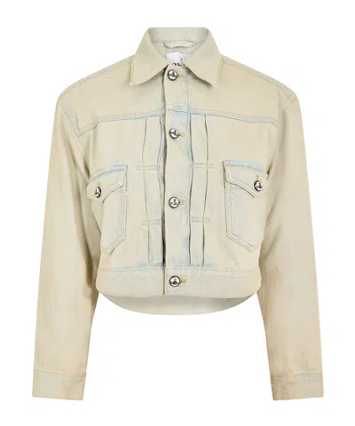 Vivienne Westwood Simple And Versatile Denim Jacket In Neutral